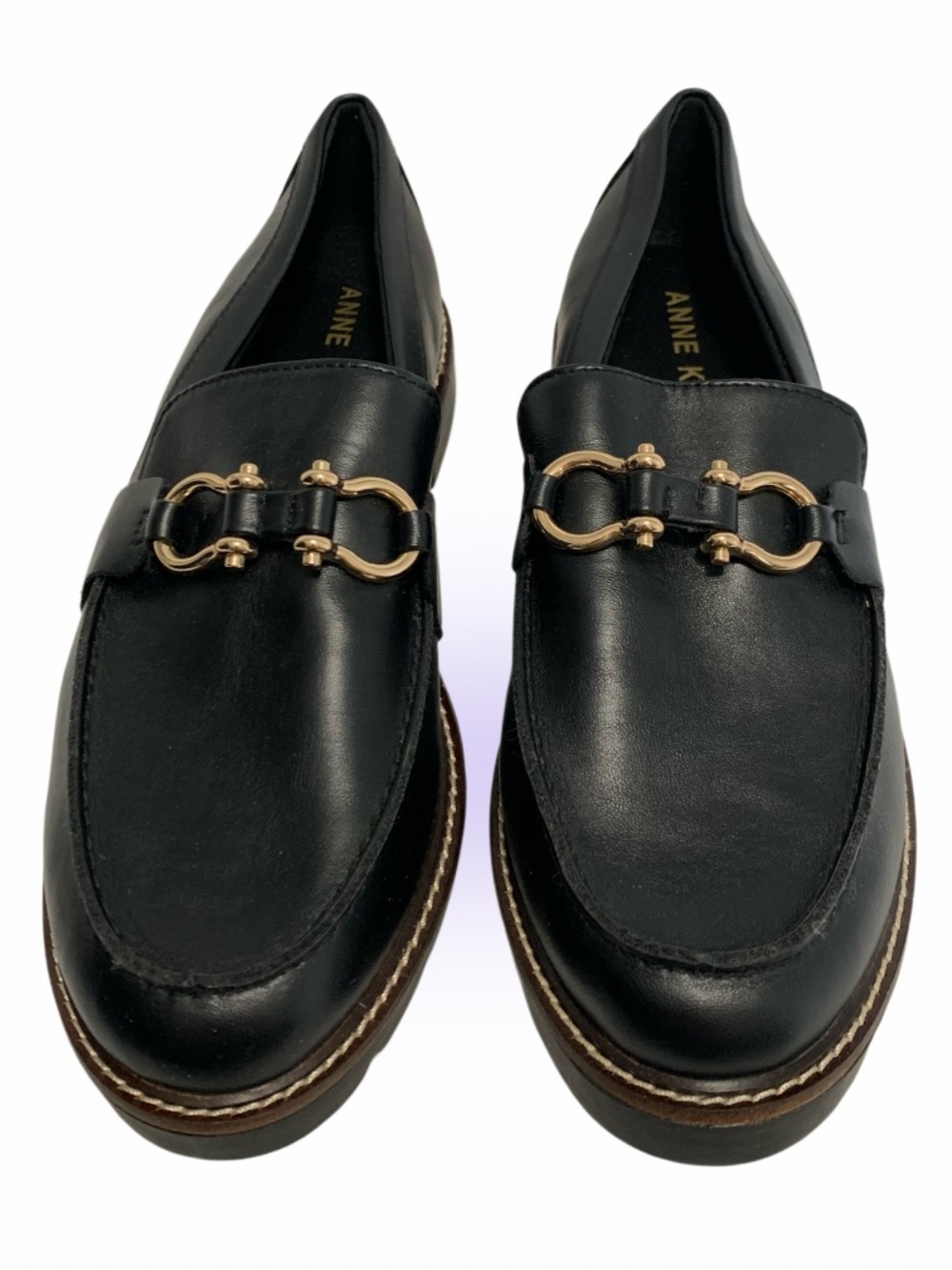 Anne Klein iflex Black Loafers